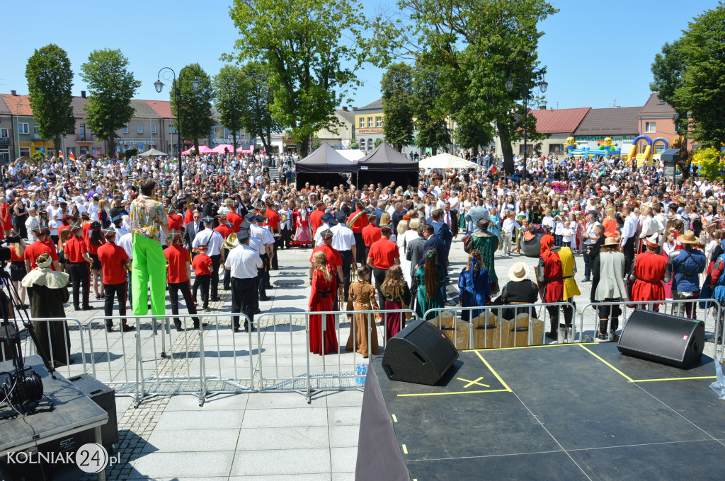 Korowód historyczny przeszedł ulicami Kolna