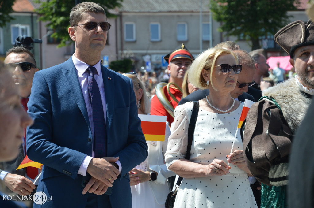 Korowód historyczny przeszedł ulicami Kolna