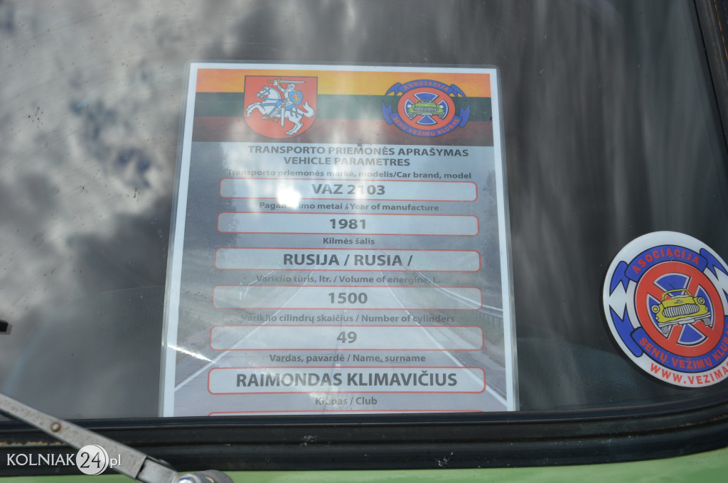 21. Podlaski Rajd Moto Retro w Kolnie