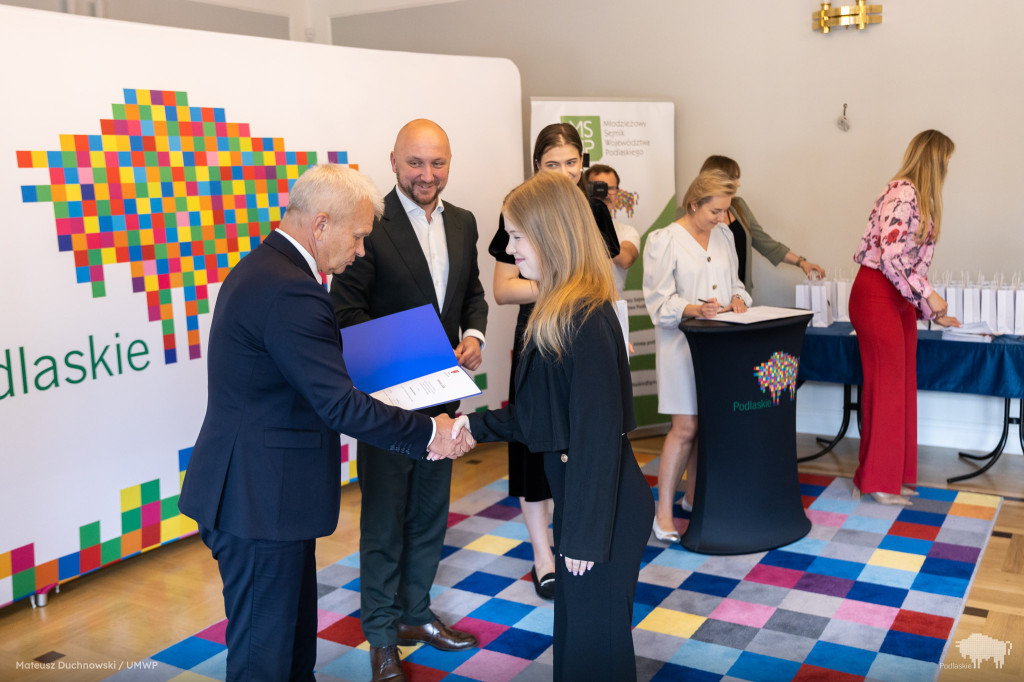 Młodzieżowy Sejmik Województwa Podlaskiego rozpoczął piątą kadencję