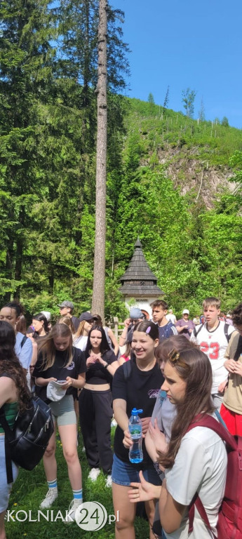 Wycieczka uczniów w z Ogólniaka