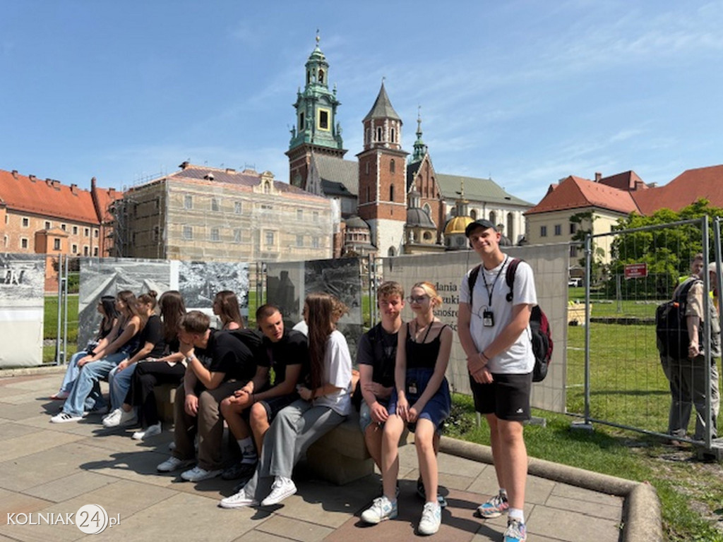 Wycieczka uczniów w z Ogólniaka