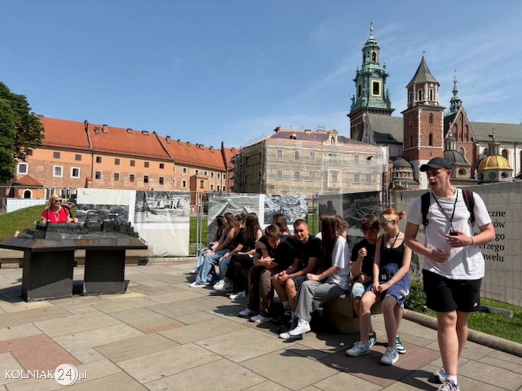 Wycieczka uczniów w z Ogólniaka