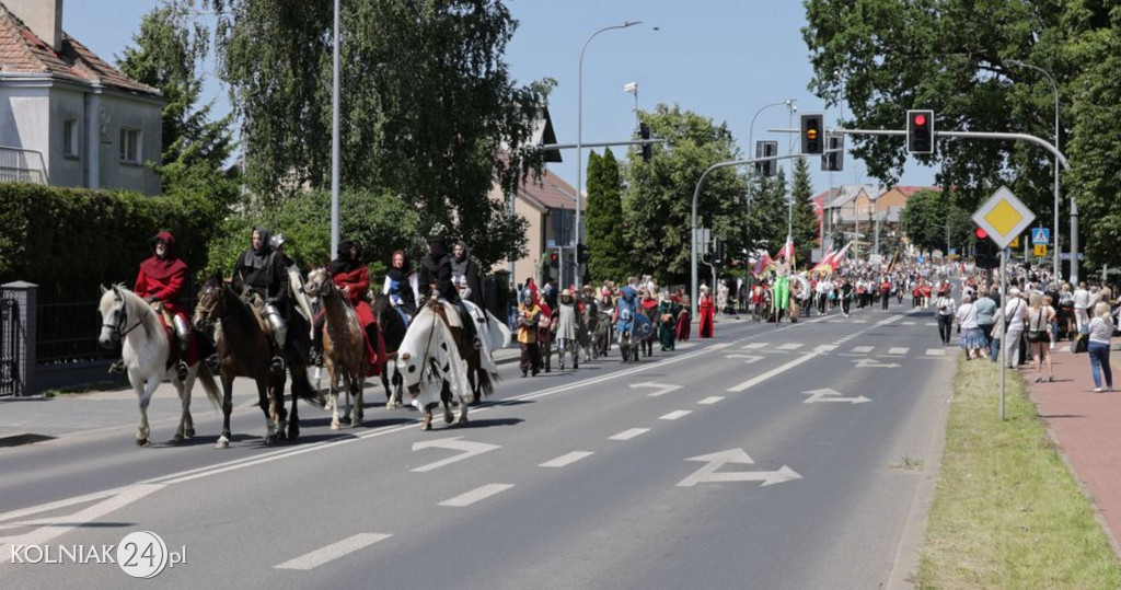 600 lat Kolna z lotu ptaka