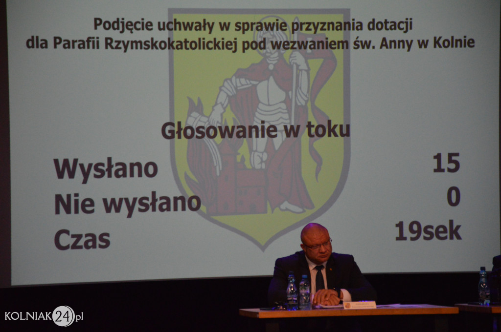 XII zwyczajna sesja Rady Miasta Kolno