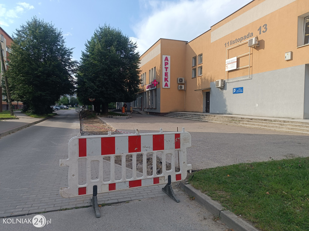 Prace ziemne na 11 Listopada