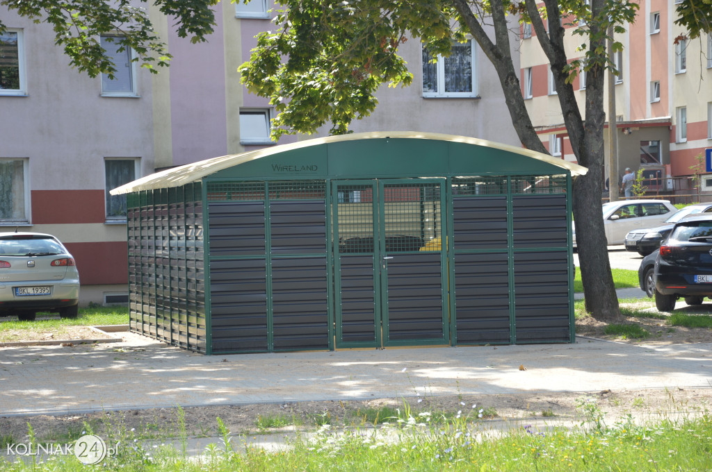 Śmietnik przy ulicy Wojska Polskiego