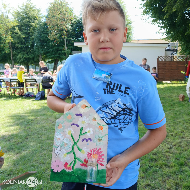 Kolorowy zawrót płotka