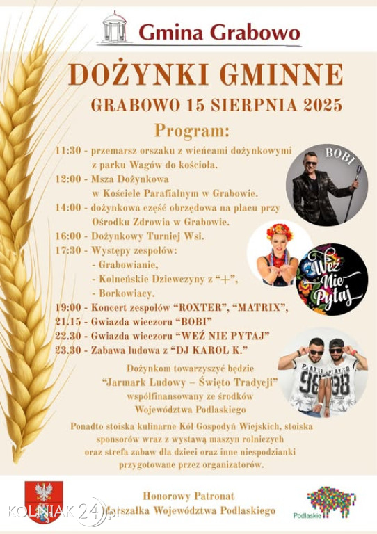 Dożynki w Grabowie