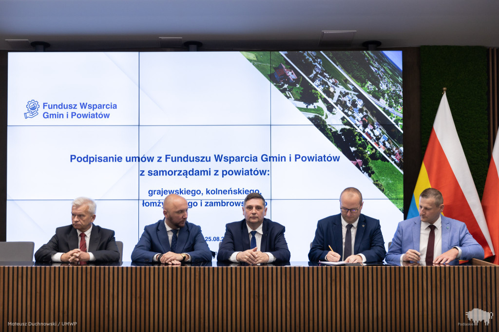Kolejne samorządy z dotacjami w ramach FWGiP