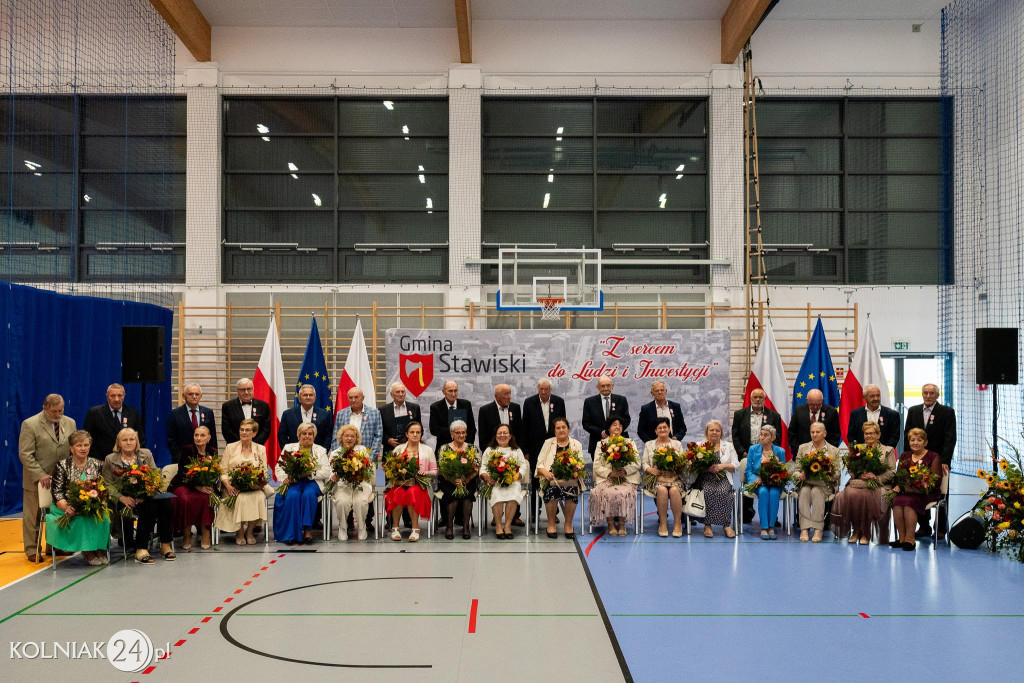 Złote Gody w Stawiskach świętowało 17 par