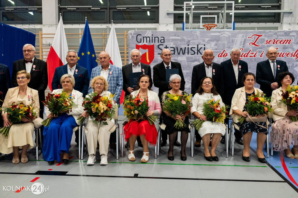 Złote Gody w Stawiskach świętowało 17 par