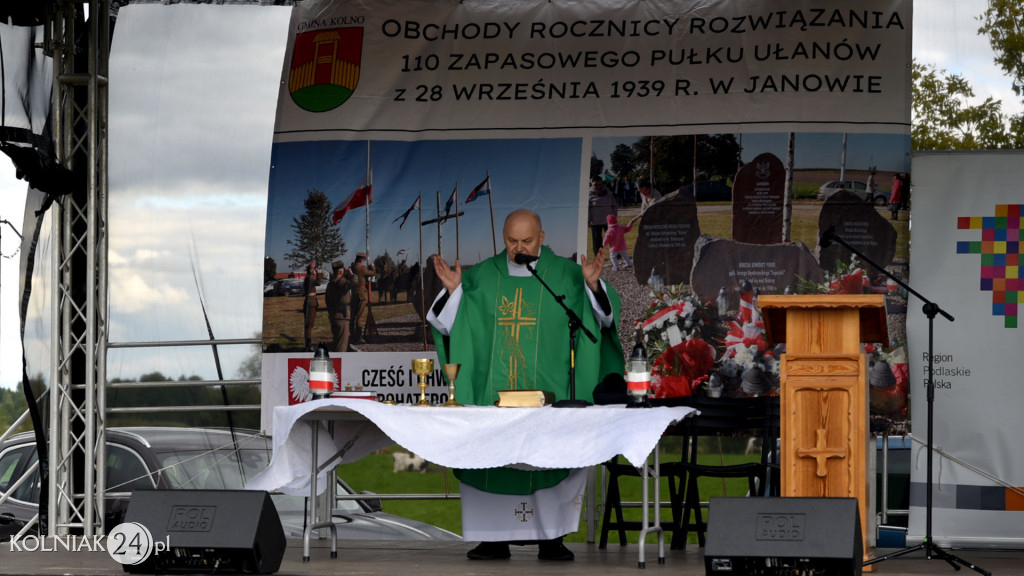 86. rocznica rozformowania 110 Pułku Ułanów w Janowie