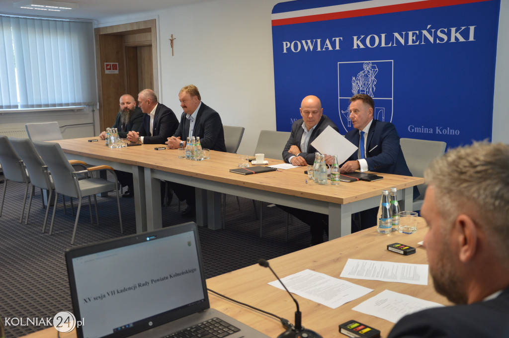 XV Sesja Rady Powiatu Kolneńskiego