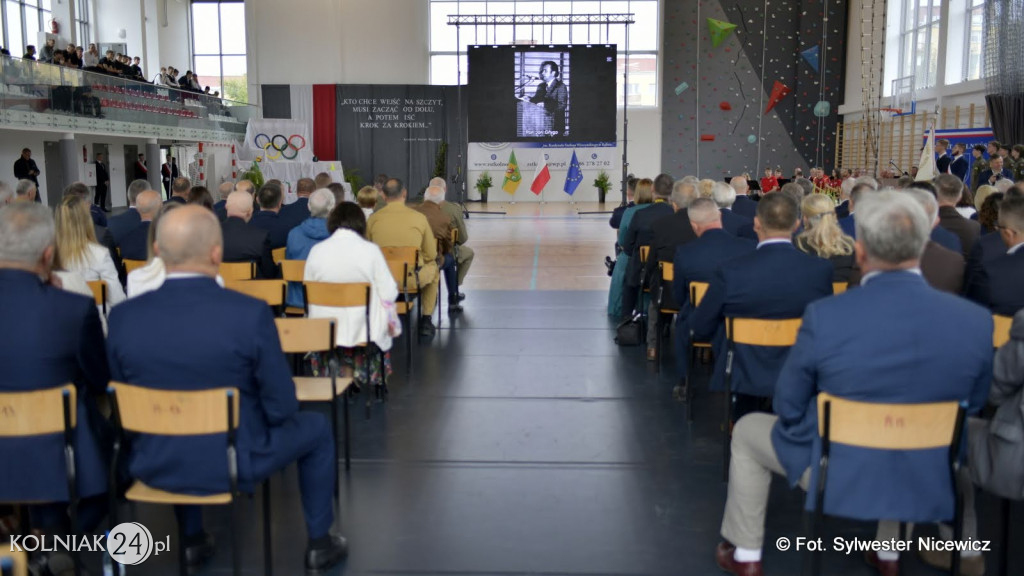 Uroczystość otwarcia hali w ZST