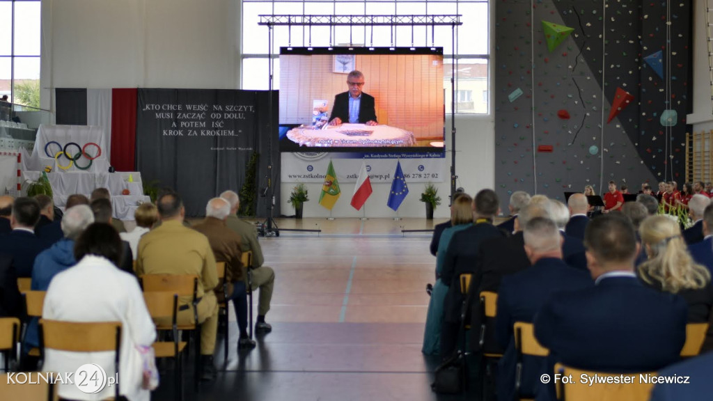 Uroczystość otwarcia hali w ZST