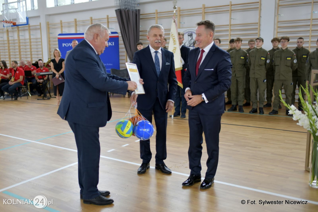 Uroczystość otwarcia hali w ZST