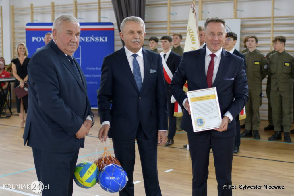 Uroczystość otwarcia hali w ZST