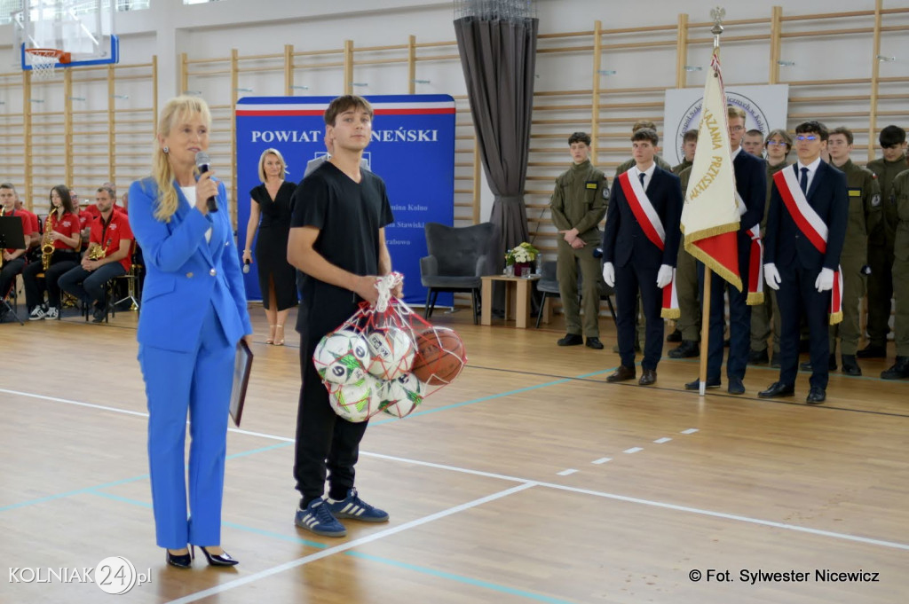 Uroczystość otwarcia hali w ZST
