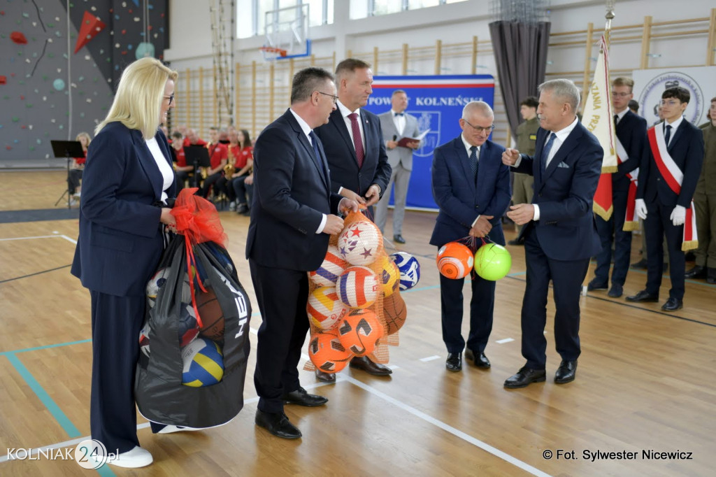 Uroczystość otwarcia hali w ZST