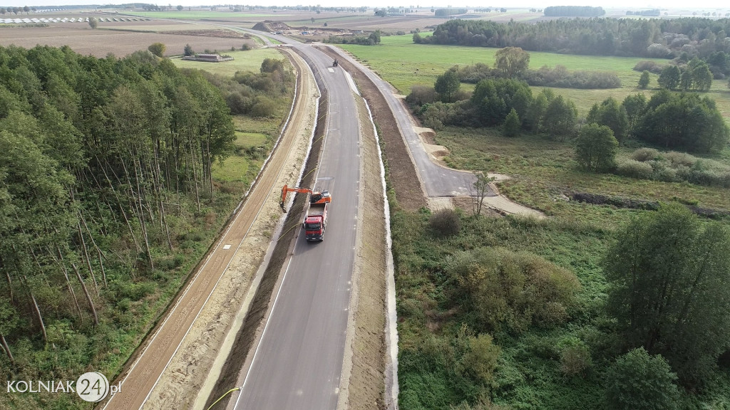 Obwodnica Kolna jesienią 2025r.