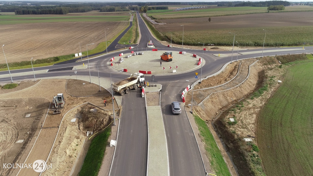 Obwodnica Kolna jesienią 2025r.