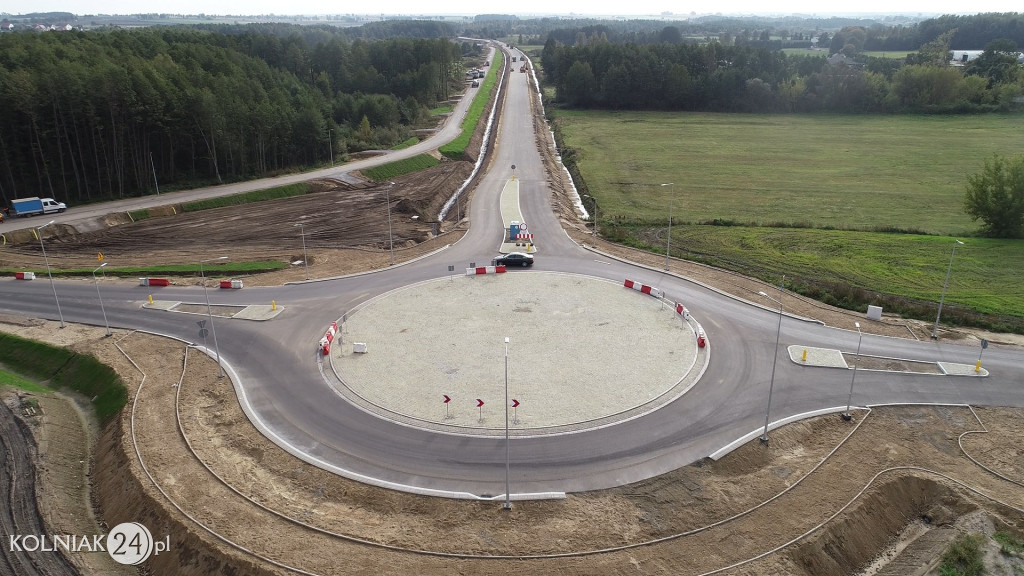 Obwodnica Kolna jesienią 2025r.