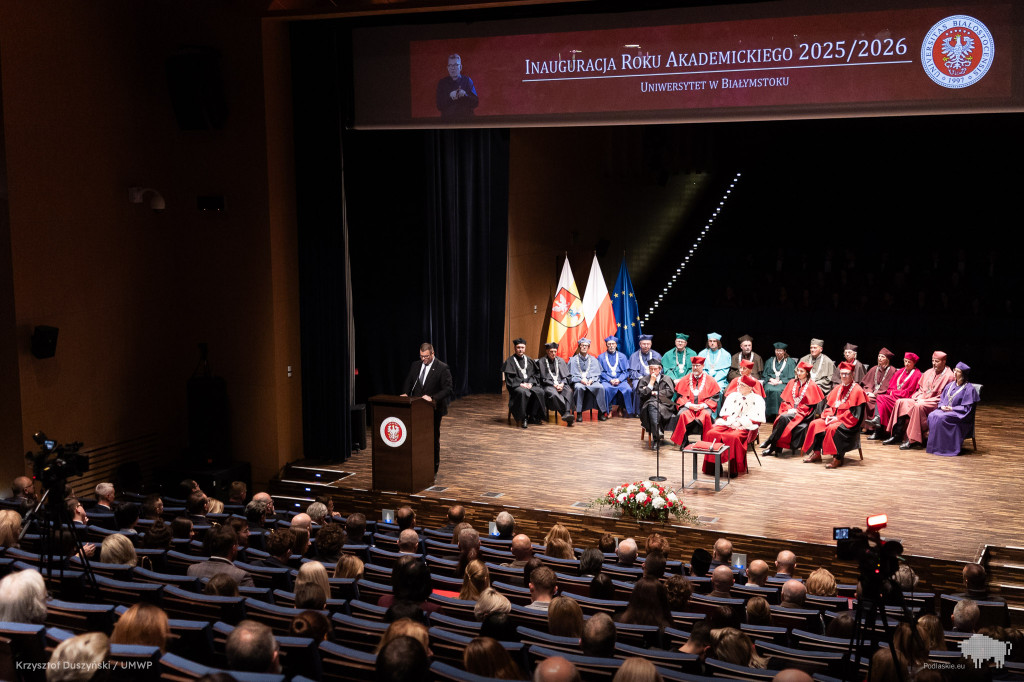 Ponad 8,5 tysiąca studentów rozpoczęło nowy rok akademicki na Uniwersytecie w Białymstoku