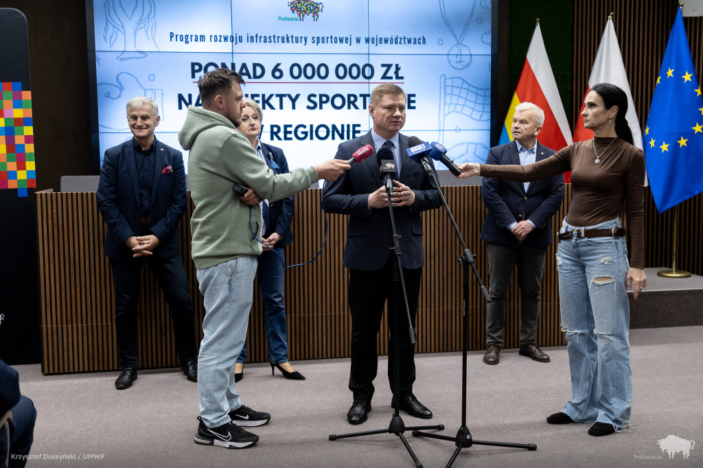 6 mln zł dla podlaskich gmin na inwestycje sportowe