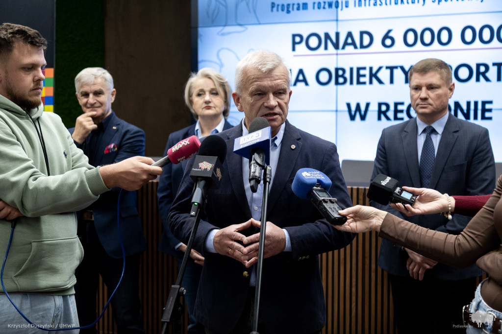 6 mln zł dla podlaskich gmin na inwestycje sportowe