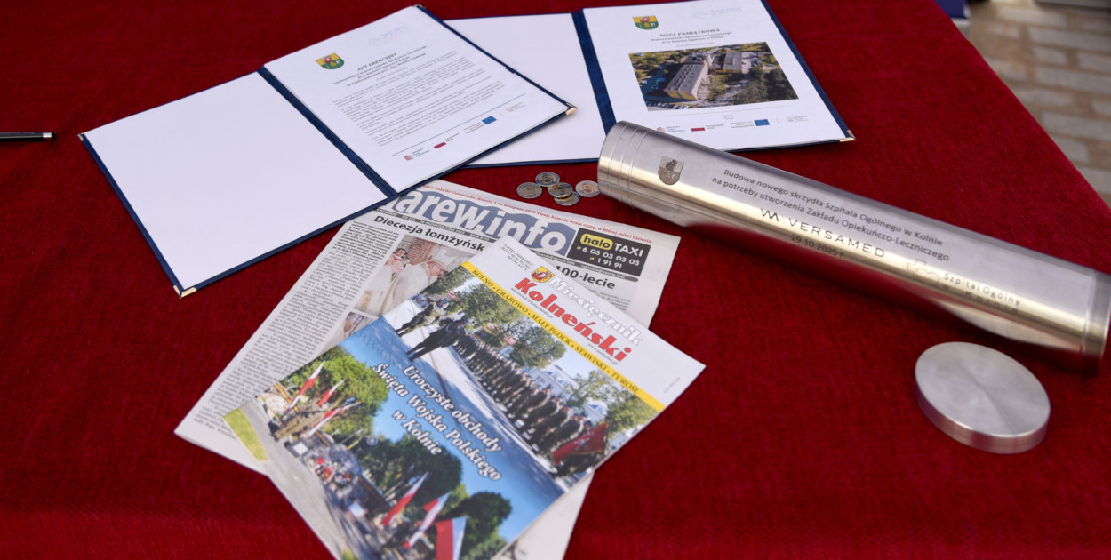 Kamień węgielny pod ZOL w Kolnie