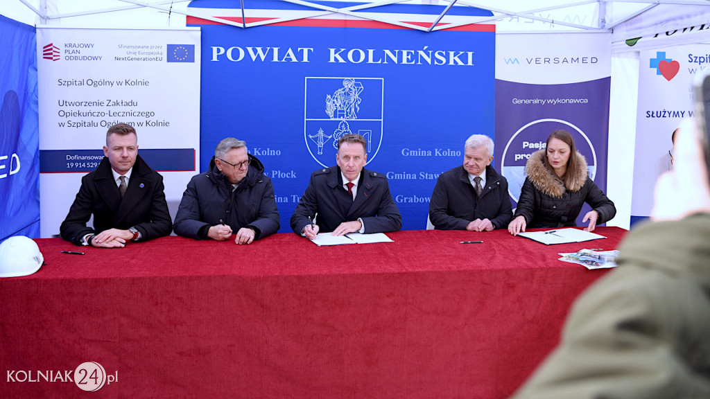 Kamień węgielny pod ZOL w Kolnie