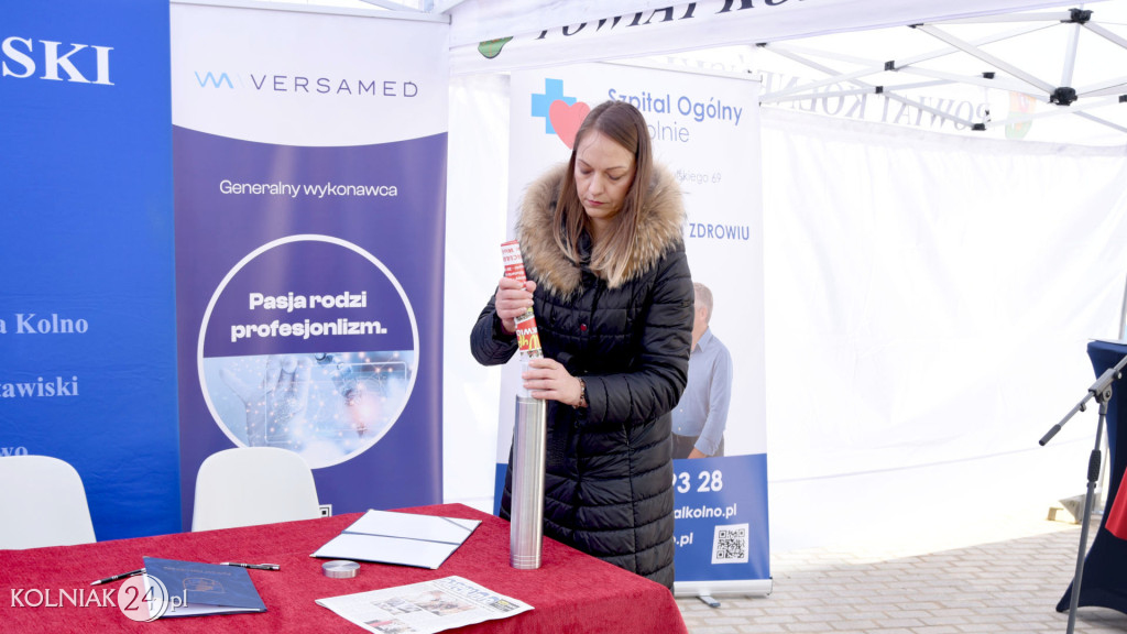 Kamień węgielny pod ZOL w Kolnie