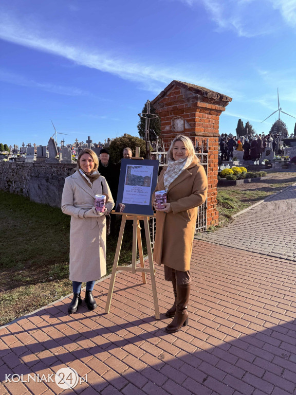 Kwesta na cmentarzu w Grabowie