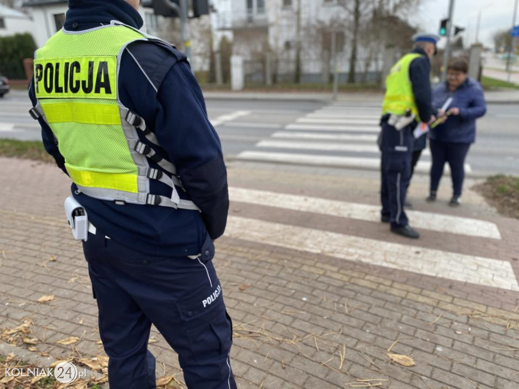 Nośmy odblaski w Kolnie