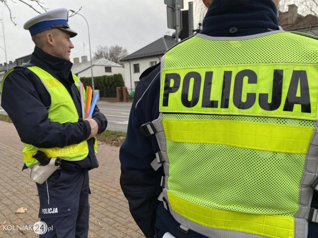 Nośmy odblaski w Kolnie