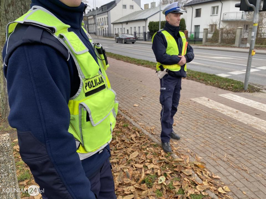 Nośmy odblaski w Kolnie