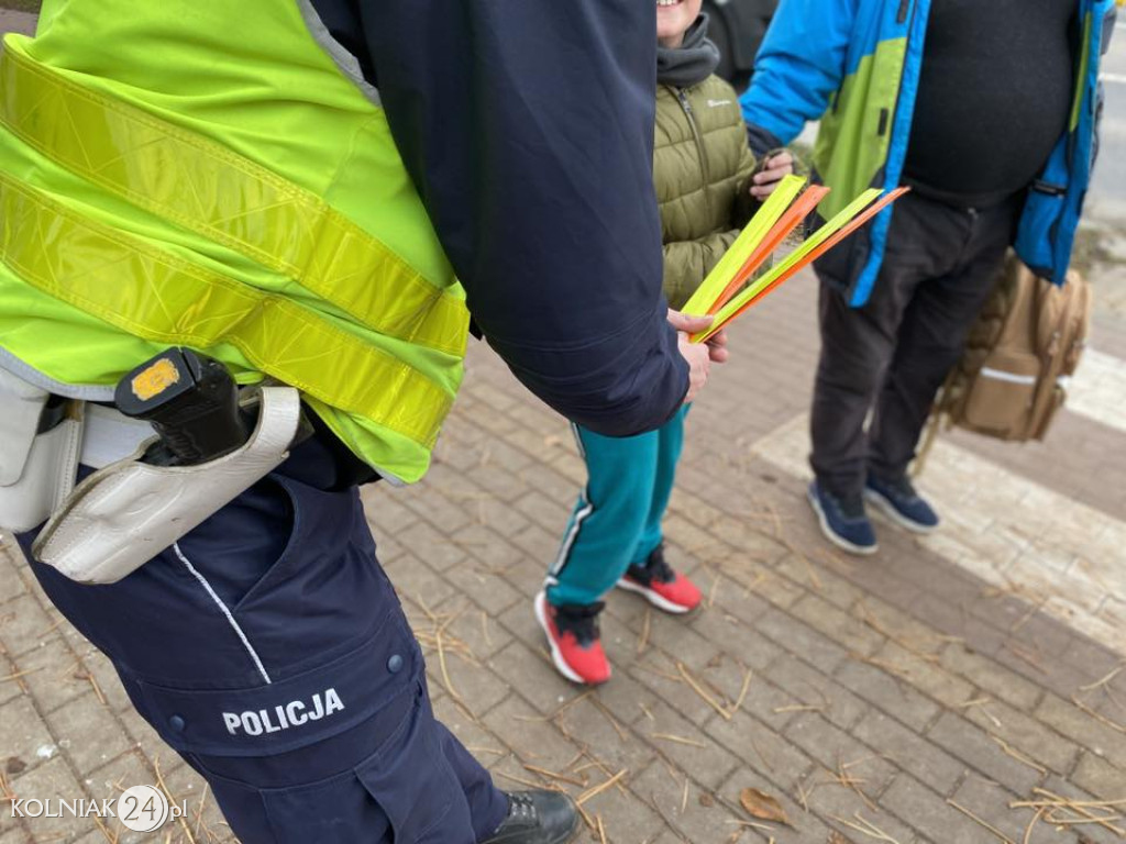 Nośmy odblaski w Kolnie