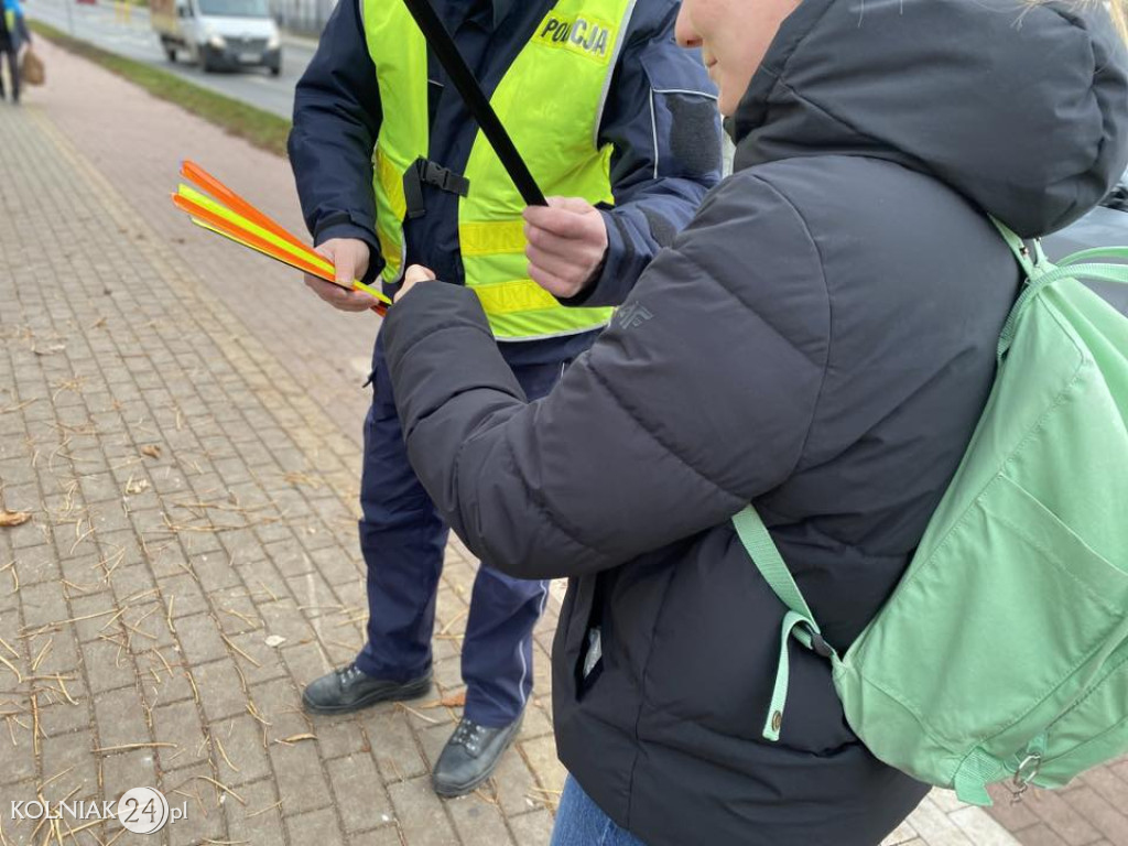 Nośmy odblaski w Kolnie