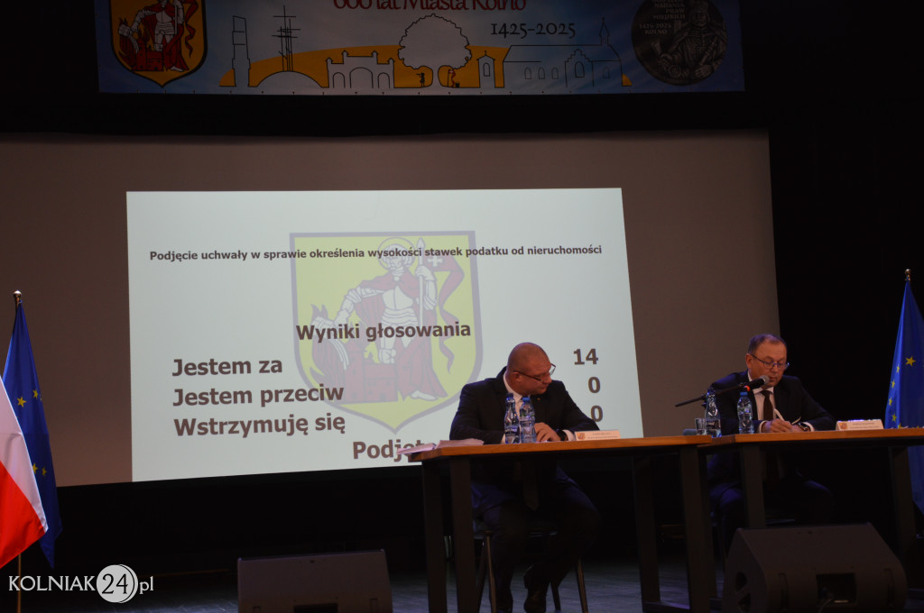 XV zwyczajna sesja Rady Miasta Kolno