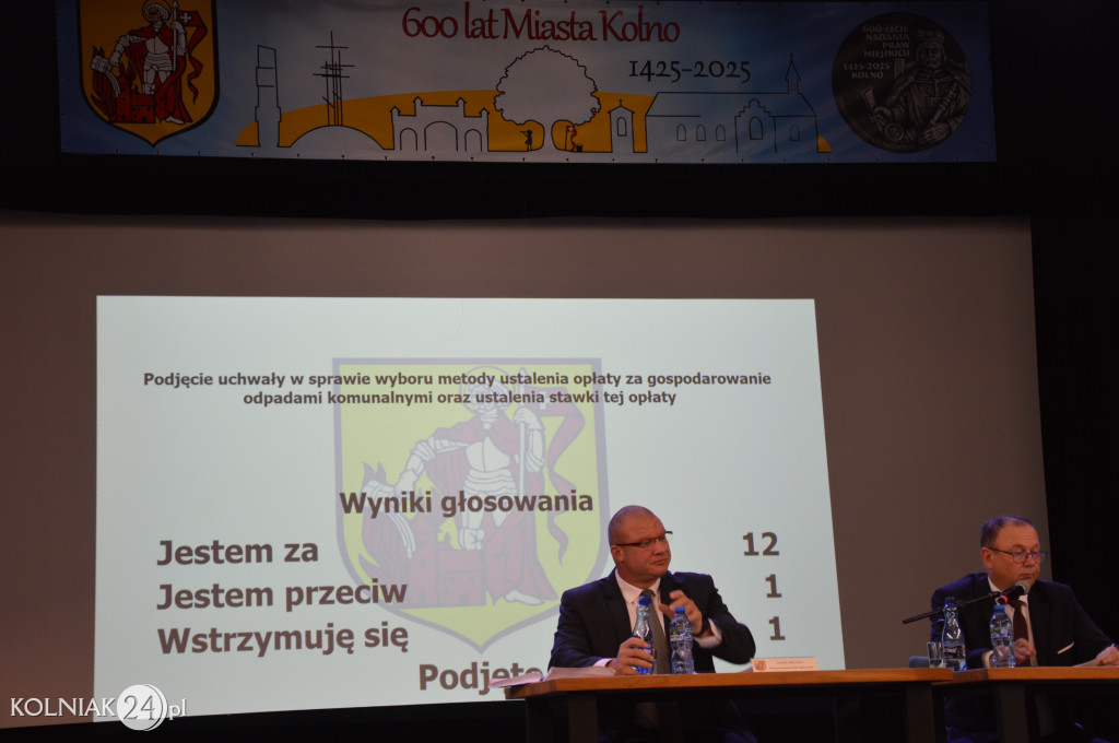 XV zwyczajna sesja Rady Miasta Kolno