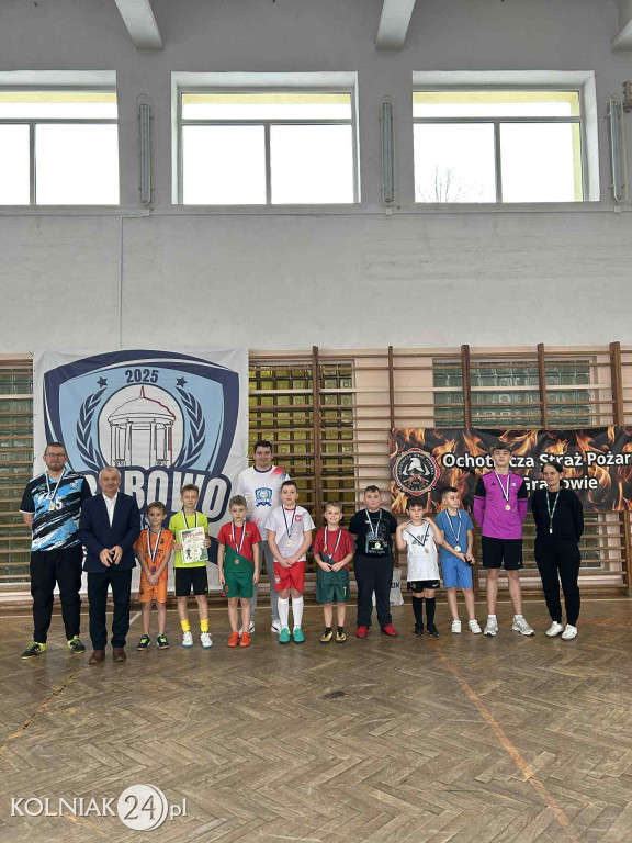 Turniej Piłki Halowej w Grabowie