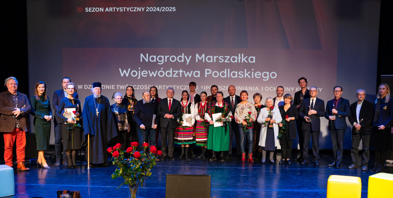 Nagrody Marszałka Województwa Podlaskiego 2024/2025 wręczone