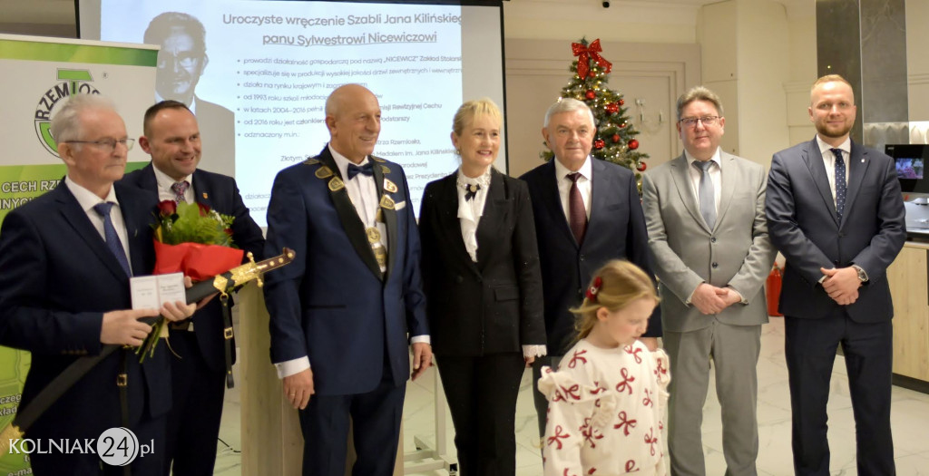 Szabla Kilińskiego dla Sylwestra Nicewicza