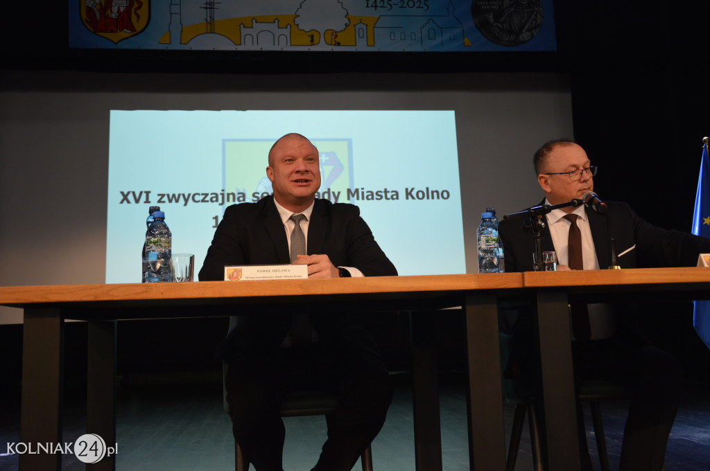 XVI zwyczajna sesja Rady Miasta Kolno