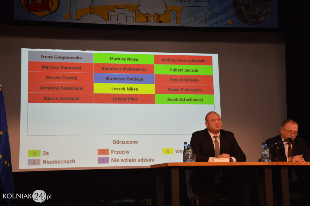 XVI zwyczajna sesja Rady Miasta Kolno
