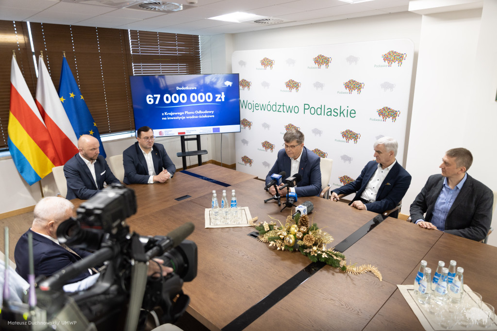 Dodatkowe 67 mln zł z KPO dla Podlaskiego