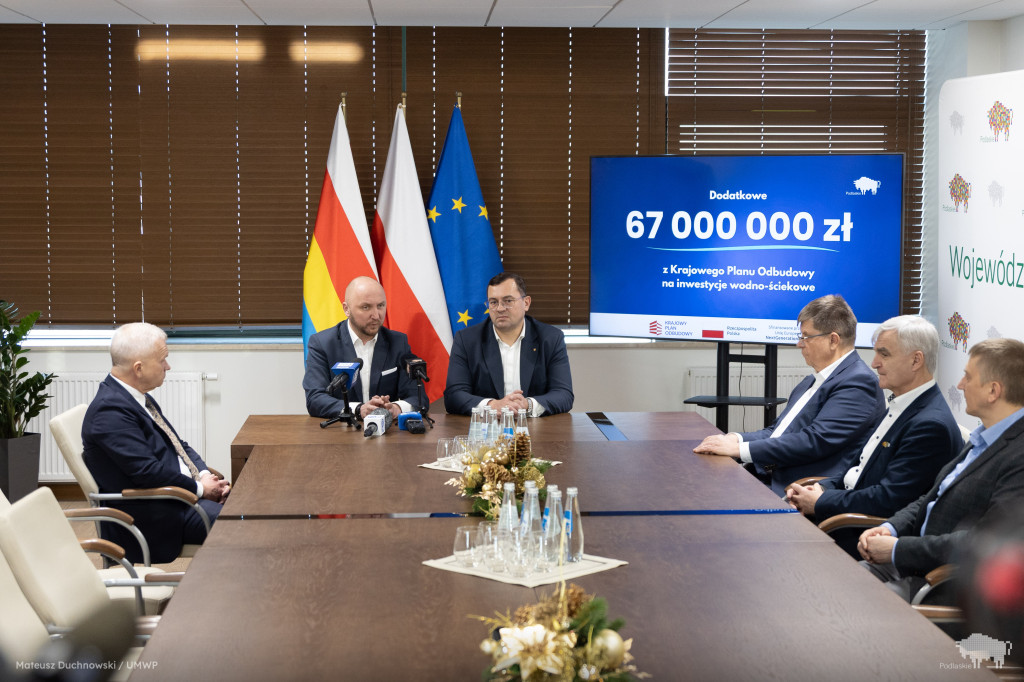 Dodatkowe 67 mln zł z KPO dla Podlaskiego