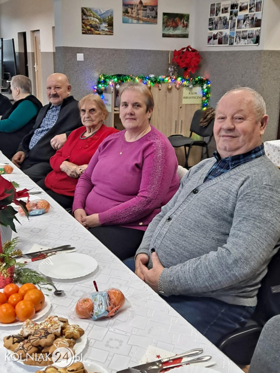 Spotkanie Wigilijne w Klubie Senior+ w Chełchach