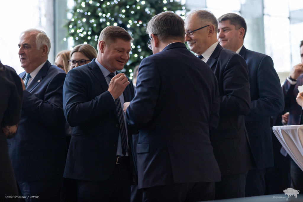 Opłatek samorządowców w OiFP